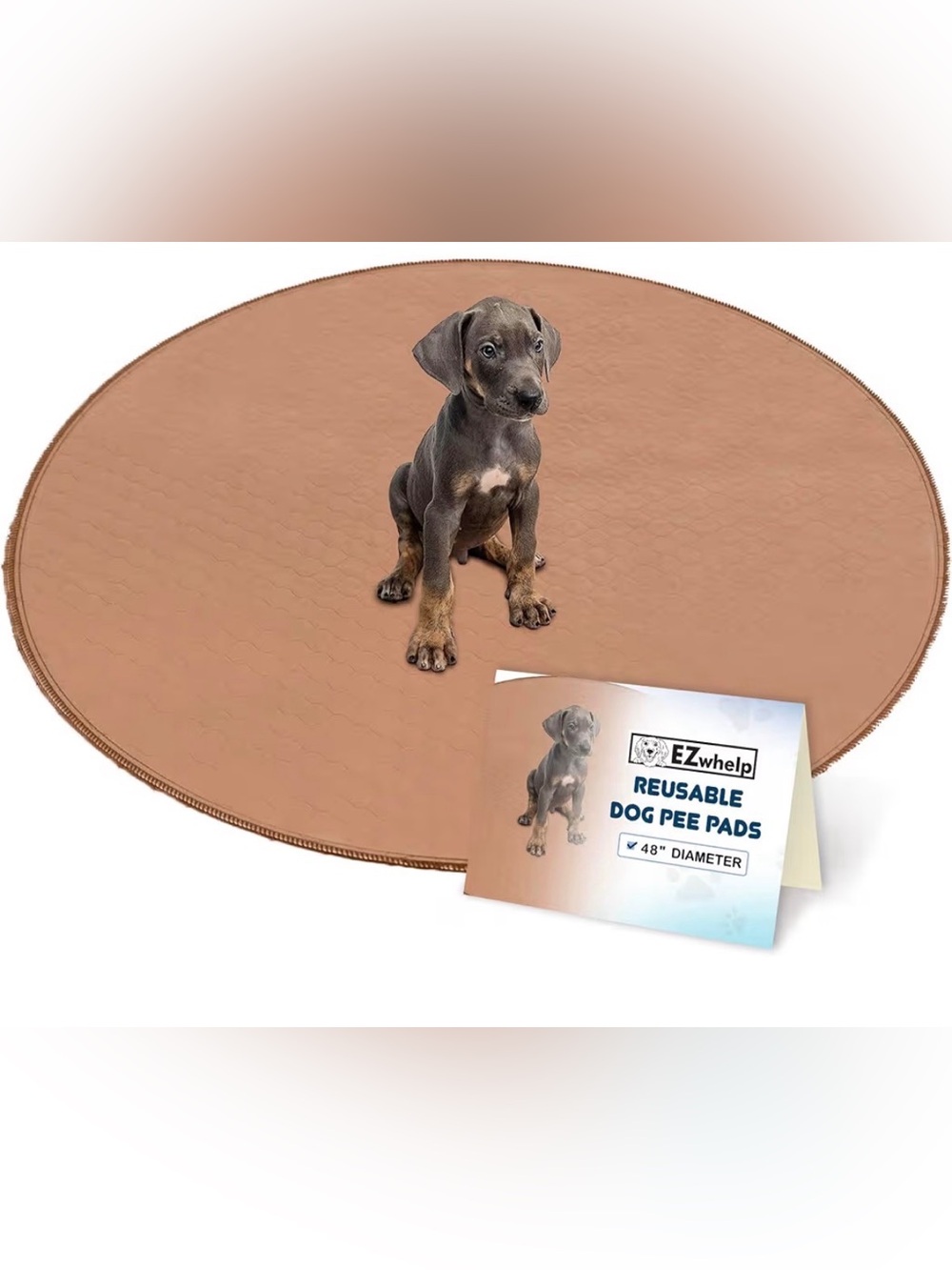 Reusable Dog Pee Pad - Tan